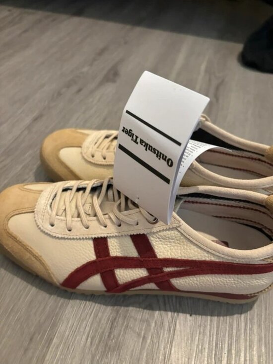 Onitsuka Tiger Mexico 66 SD Cream Burgundy Sneakers Men’s Shoes main image 4